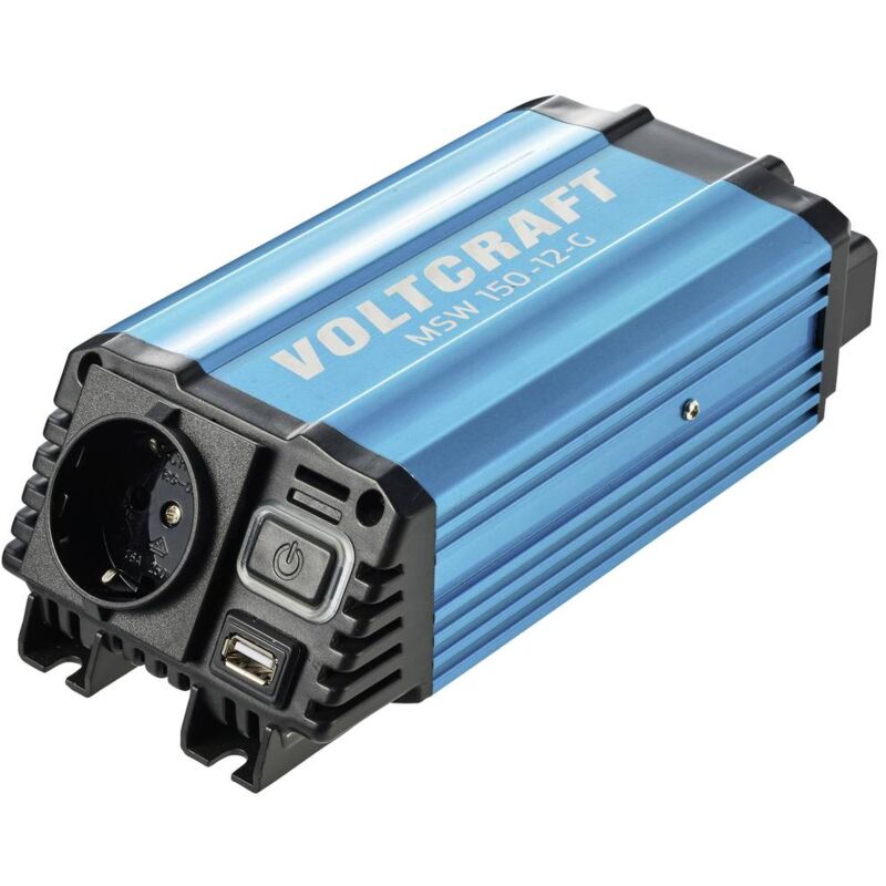 foto del prodotto voltcraft inverter msw 150 12 g 150 w 12 v dc 230 v ac onda sinusoidale modificata