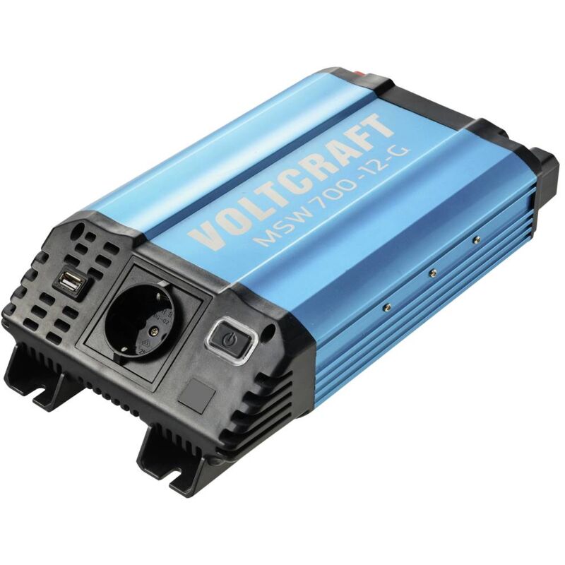 foto del prodotto voltcraft inverter msw 700 12 g 700 w 12 v dc 230 v ac onda sinusoidale modificata