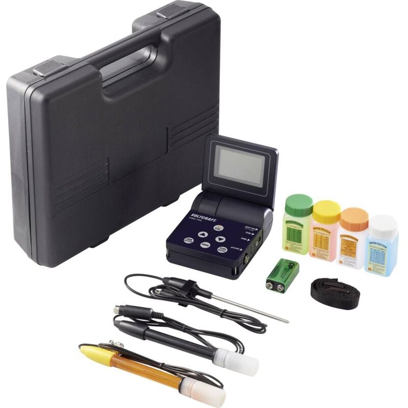 foto del prodotto voltcraft kbm 700 misuratore combinato conduttivit , ph, redox orp , temperatura, sale