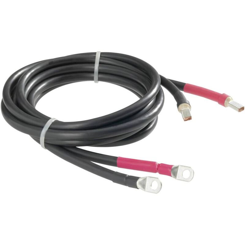 foto del prodotto voltcraft kit cavi 2.00 m 25 mm 511214 adatto per modello inverter sw 600 12v swd 1200 24