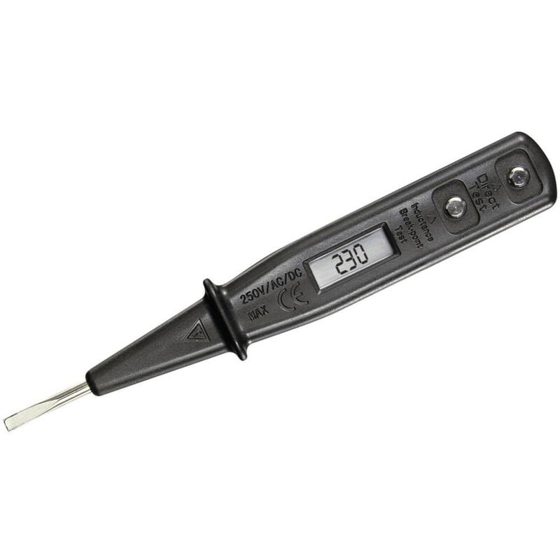 foto del prodotto voltcraft ms 100 tester di tensione senza contatto cat ii 250 v lcd