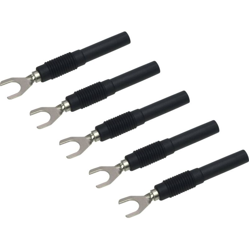 foto del prodotto voltcraft msk 100 morsetto per misurazioni spina a banana 4 mm nero