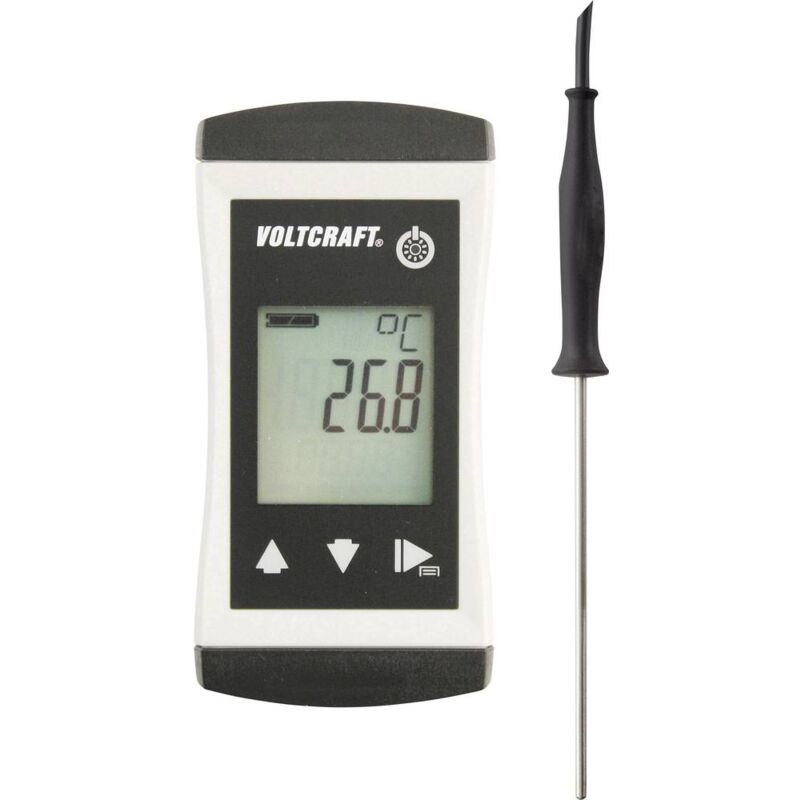 foto del prodotto voltcraft ptm 110 termometro 70 250 c sensore tipo pt1000 ip65