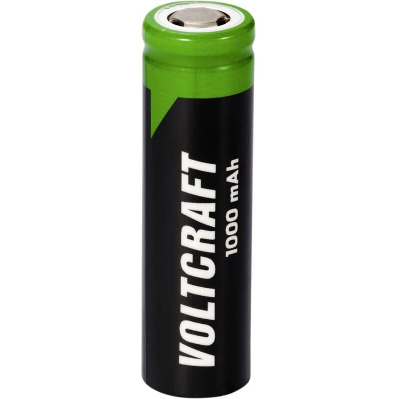 foto del prodotto voltcraft vc 14500 batteria ricaricabile speciale 14500 flat top litio 3.7 v 1000 mah