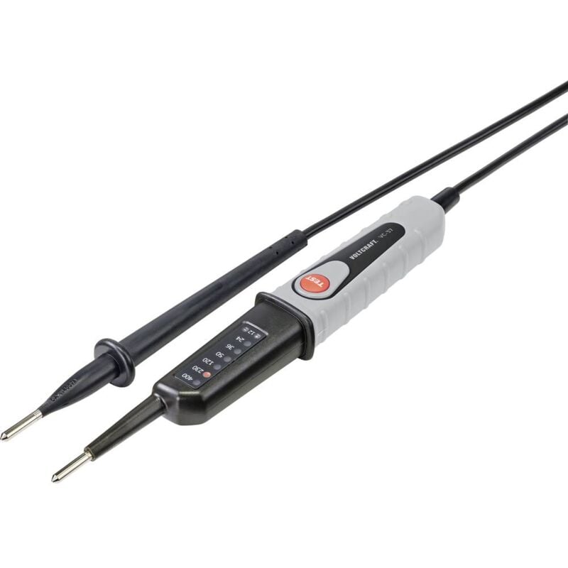 foto del prodotto voltcraft vc 37 se tester di tensione a due poli cat iii led