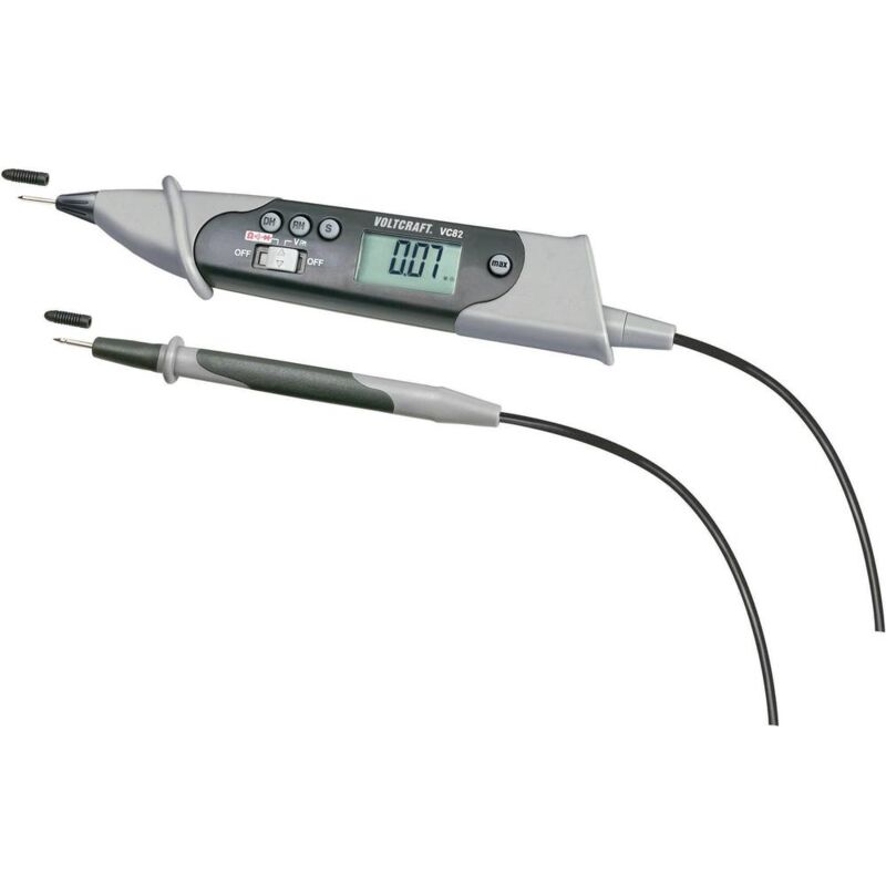 foto del prodotto voltcraft vc 82 multimetro portatile digitale cat iii 250 v display counts 2000
