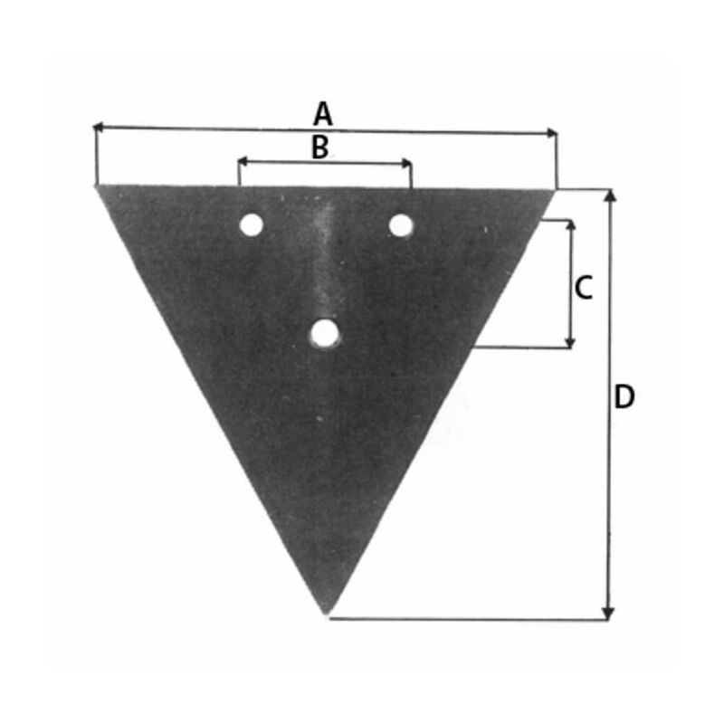 foto del prodotto vomerina 350x300 per ancora estirpatore a tre fori