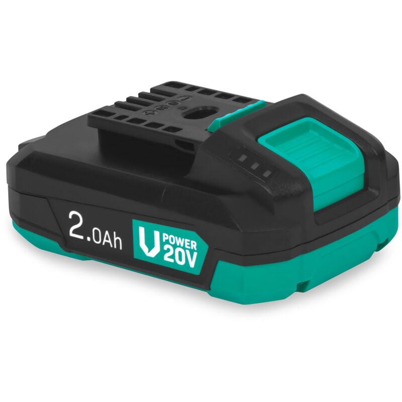 foto del prodotto vonroc batteria 20v 2.0ah porta usb c bidirezionale