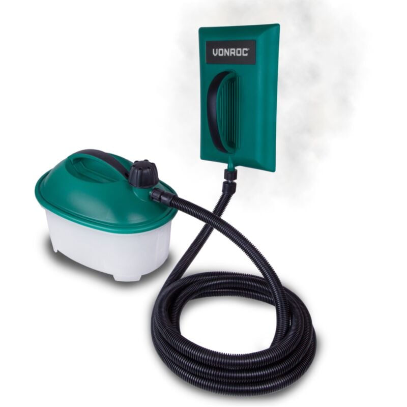 foto del prodotto vonroc vaporizzatore rimuovi carta da parati a vapore 2000w 4.5l. tubo flessibile da 3.5 metri