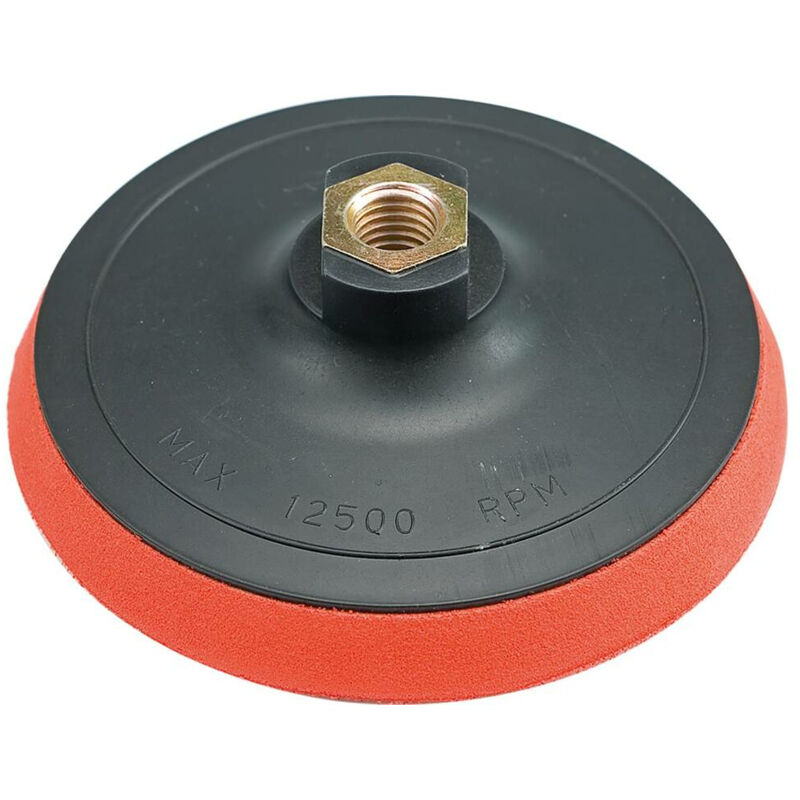 foto del prodotto vorel 08318 disco di gomma per smerigliatrice angolare con velcro 125mm