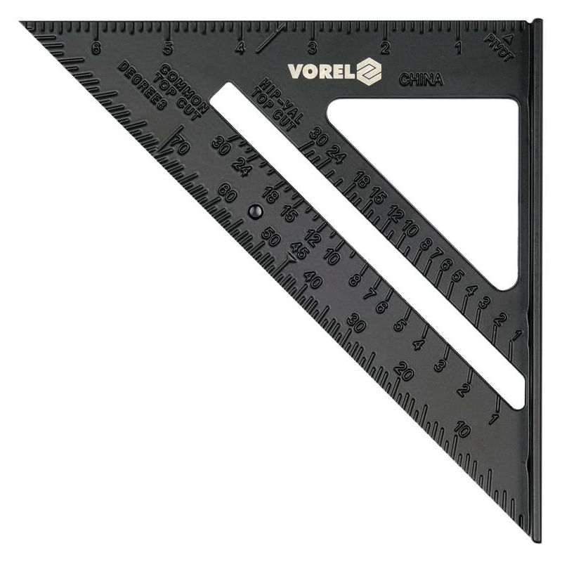 foto del prodotto vorel 18377 cirterio 250 mm alluminio 1 pezzo i 