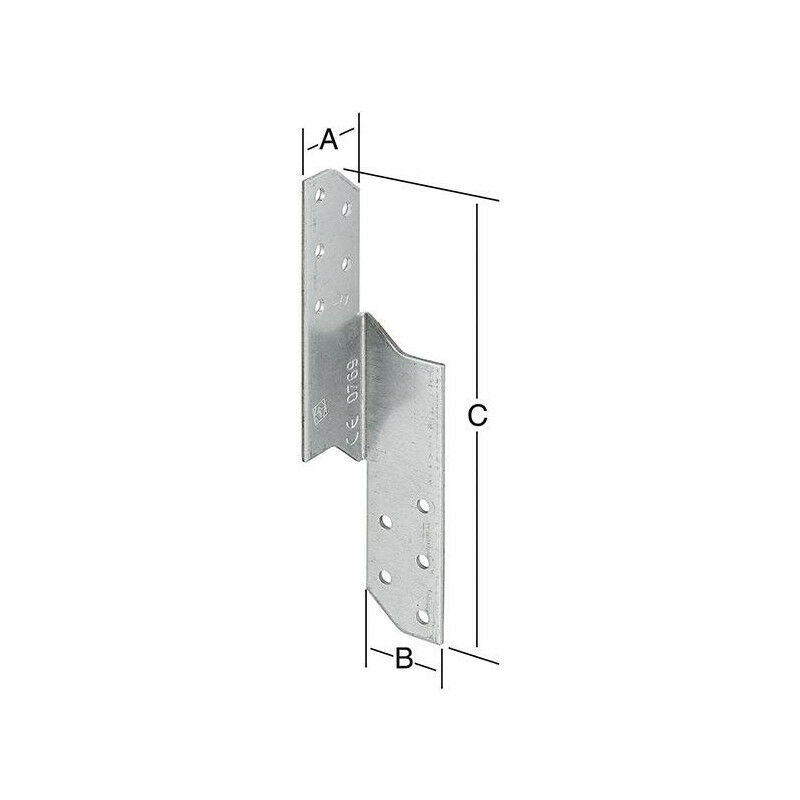 foto del prodotto vormann ancoraggio ad arcareccio spa 33x250 zincato a destra. ce per 20 