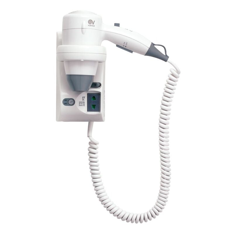 foto del prodotto vortice asciugacapelli a filo fohn 1200 plus a parete 0000070924