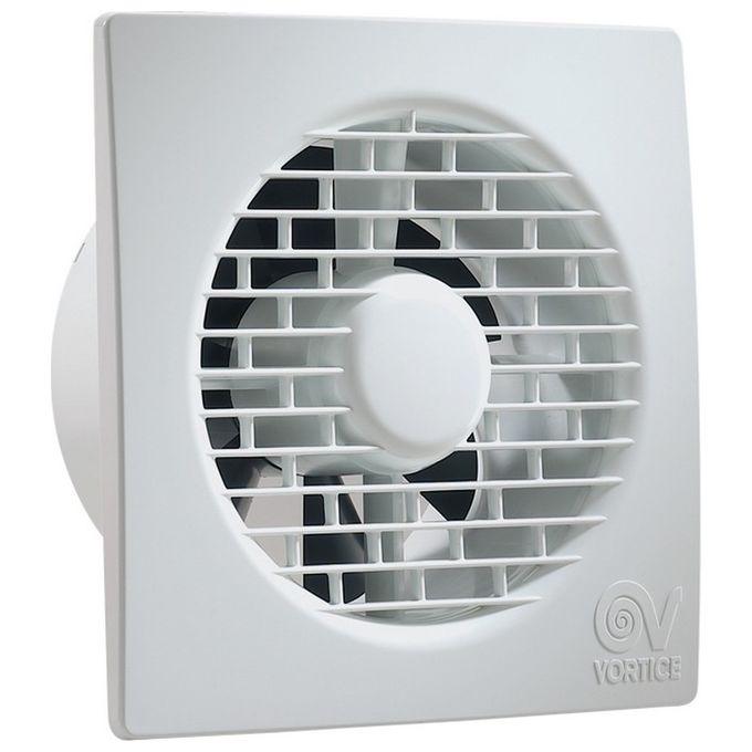 foto del prodotto vortice punto filo monoforo 120-5 t aspiratore da muro mm.150x120 con timer bianco