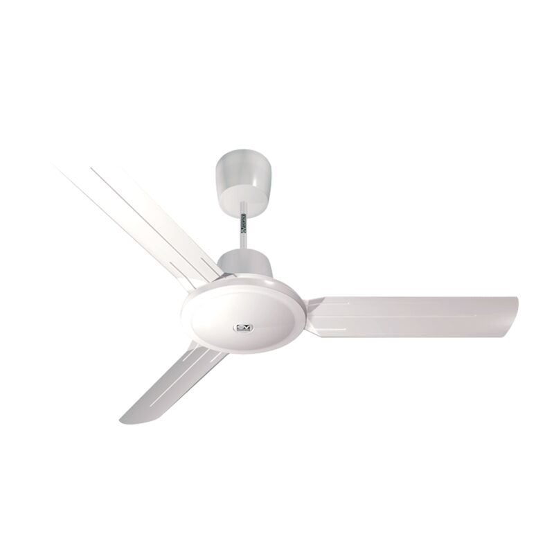 foto del prodotto vortice ventilatore da soffitto nordik evolution r 120 48 bianco, diametro pale 1200 mm, portata massima 13.810 m3 h