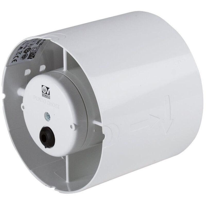 foto del prodotto vortice xgt100 extracteur h lico de ghost en conduit d100mm blanc temporis 