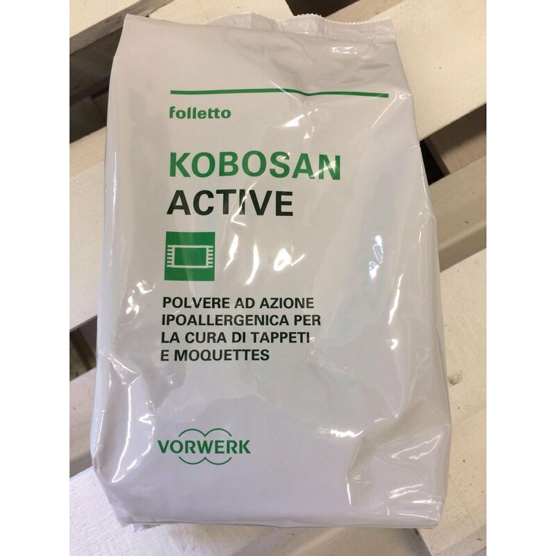 foto del prodotto vorwerk kobosan active originale vorwerk folletto polvere per la cura tappeti e moquettes, 500 grammo
