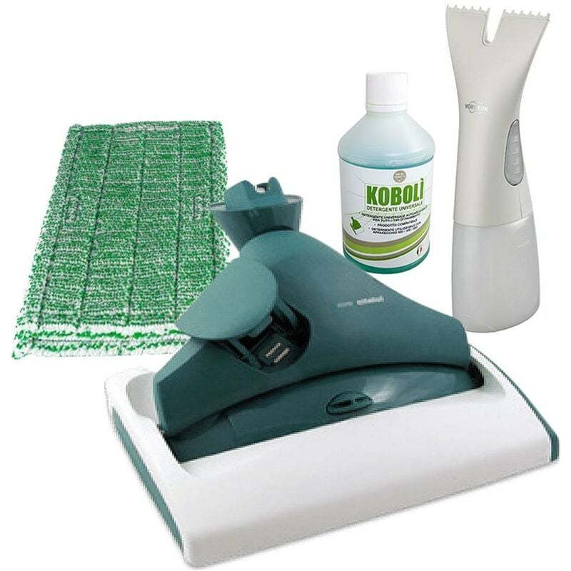 foto del prodotto vorwerk pulilava folletto sp520 rigenerato con panni, detergente e dosatore