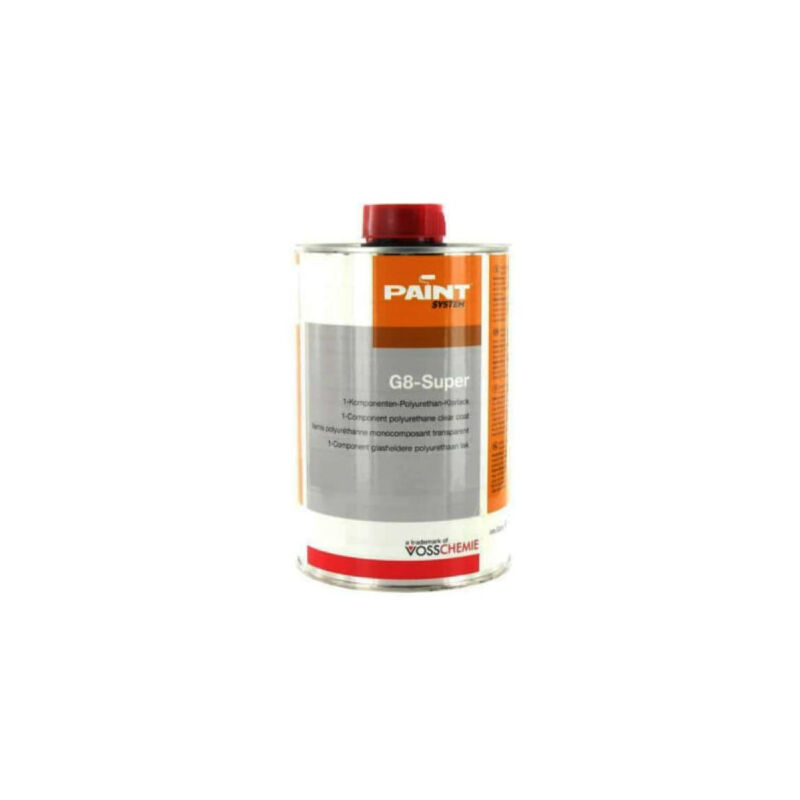 foto del prodotto vosschemie g8 super polyurethane clear coat soloplast 1l