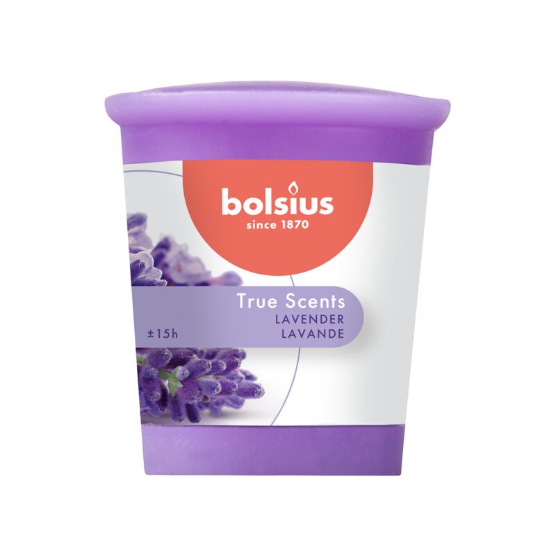 foto del prodotto votive round lavanda bolsius