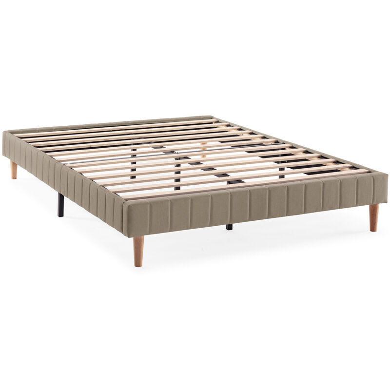 foto del prodotto vs venta stock base imbottita eris 160x200 cm beige