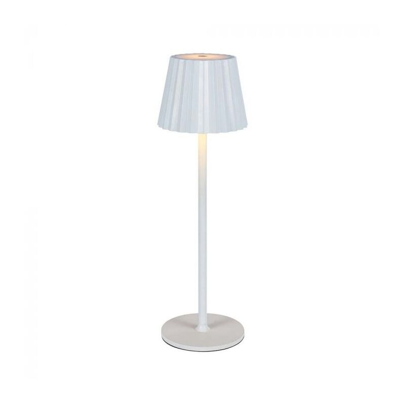 foto del prodotto vt 1028 lampada led da tavolo 1.5w cct 3in1 colore bianco ricaricabile con usb c touch dimmerabile 115370mm 10326 v tac