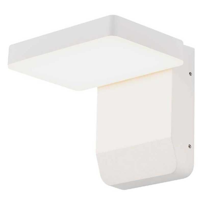 foto del prodotto vt 11020 lampada led da parete quadrata faro 17w 150lm w illuminazione facciate colore bianco 4000k design moderno ip65 sku 2943 v tac