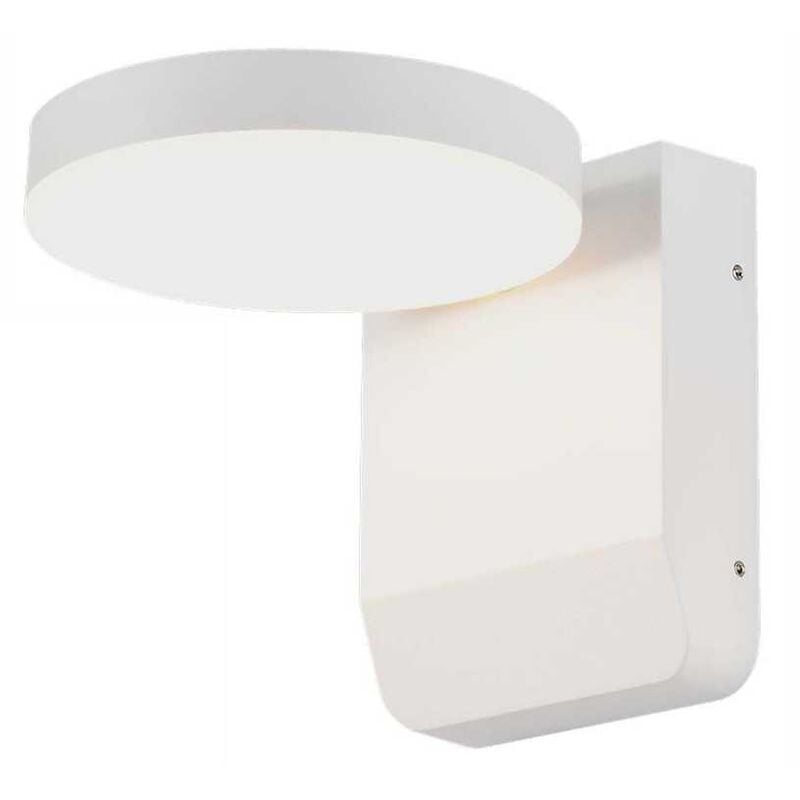 foto del prodotto vt 11020 lampada led da parete rotonda faro 17w 150lm w illuminazione facciate colore bianco 3000k design moderno ip65 sku 2950 v tac