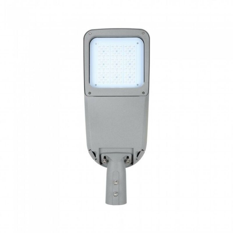 foto del prodotto vt 120st pro armatura stradale led chip samsung 120w 130lm w classe ii colore grigio 4000k ip65 sku 542