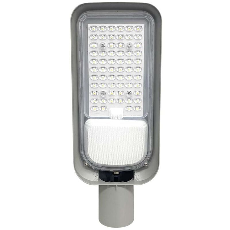 foto del prodotto vt 150050st armatura stradale led 50w colore grigio luce 6500k ip65 7889 v tac