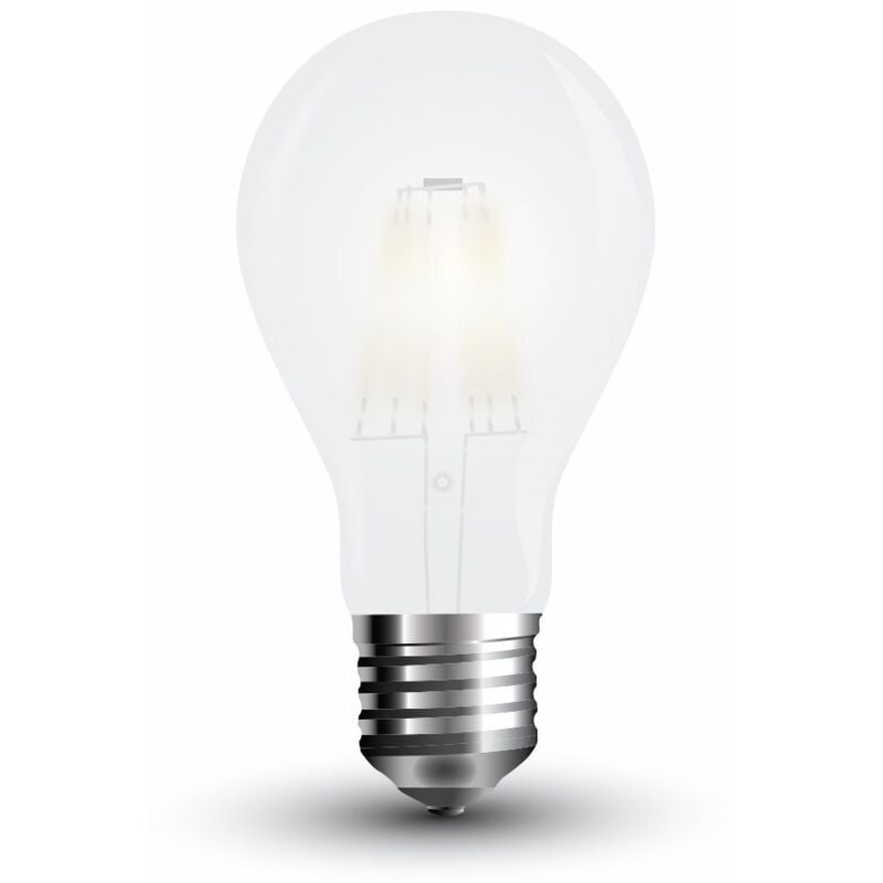 foto del prodotto vt 1938 lampadina led e27 8w a67 filamento satinato bianco naturale 4000k v tac
