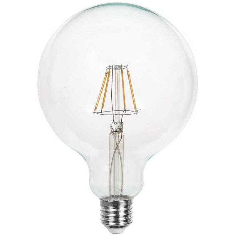 foto del prodotto vt 1979 lampadina globo led vetro filamento lampada 10w e27 g125 4000k 214423 v tac