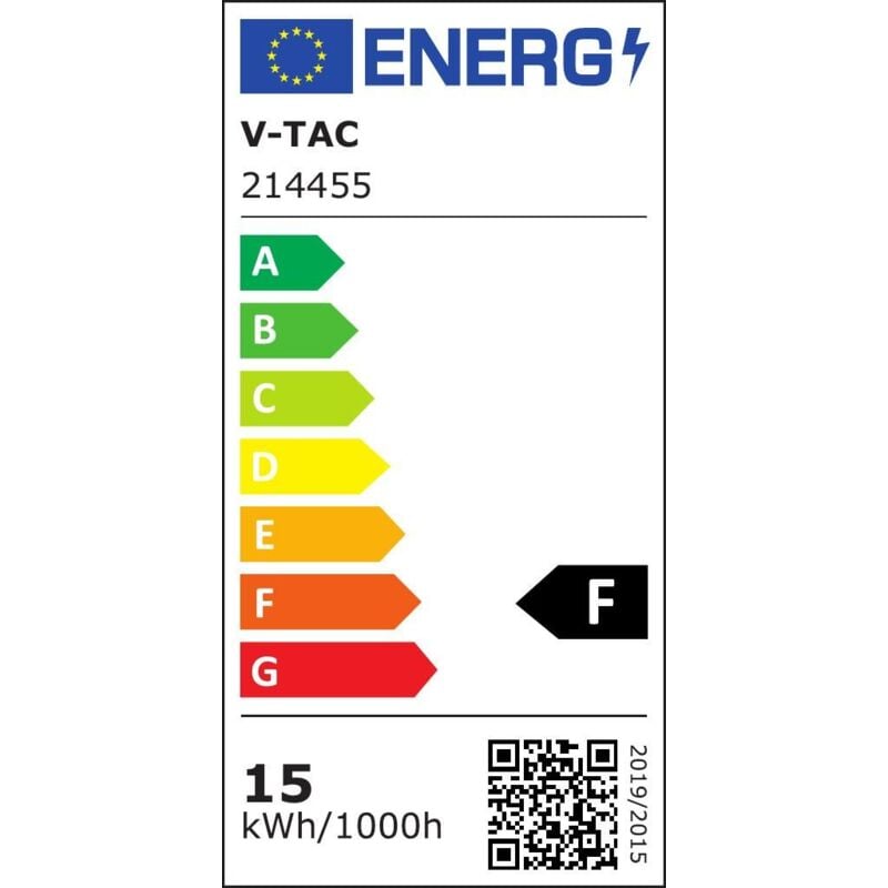foto del prodotto vt 2015 n lampadina led e27 15w a65 luce bianco freddo 6400k sku 214455 v tac