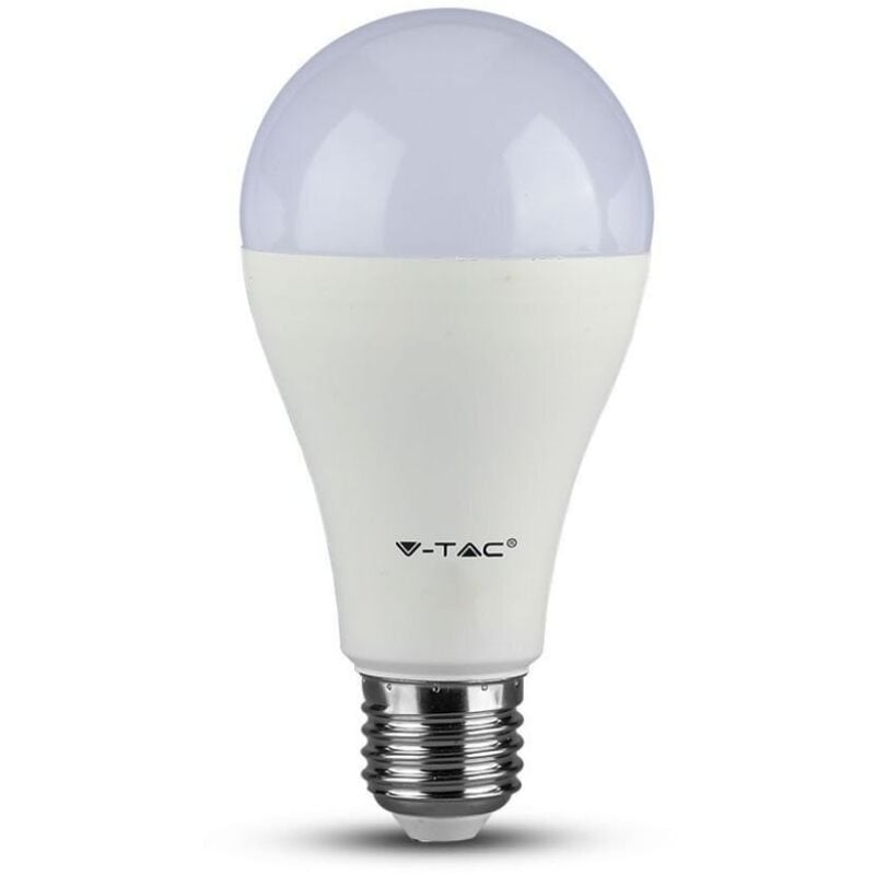 foto del prodotto vt-2017 lampadina led e27 17w bulb a65 - sku 4456 4457 4458 - colore luce bianco caldo - v-tac