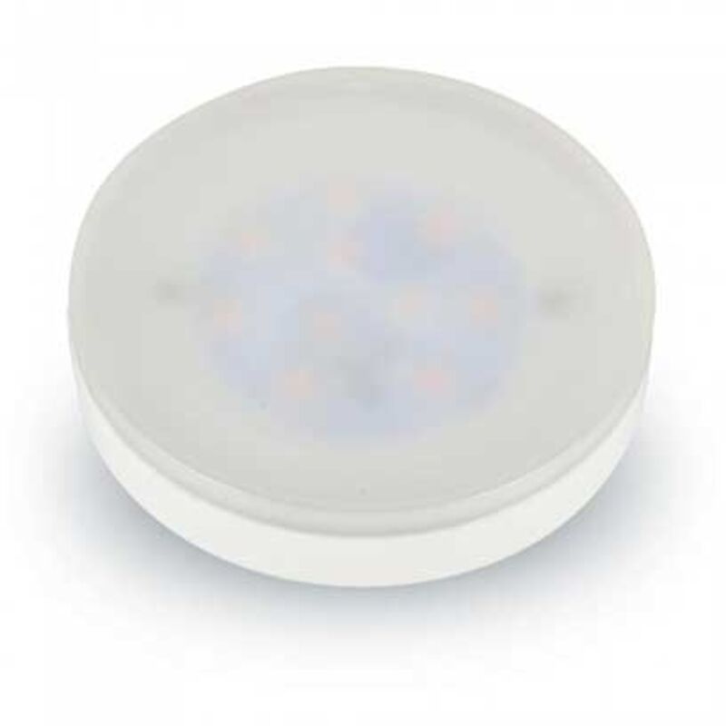 foto del prodotto vt-207 lampadina led gx53 6.4w disc smd chip samsung - sku 21222 / 21223 / 21224 - colore luce: bianco naturale - v-tac