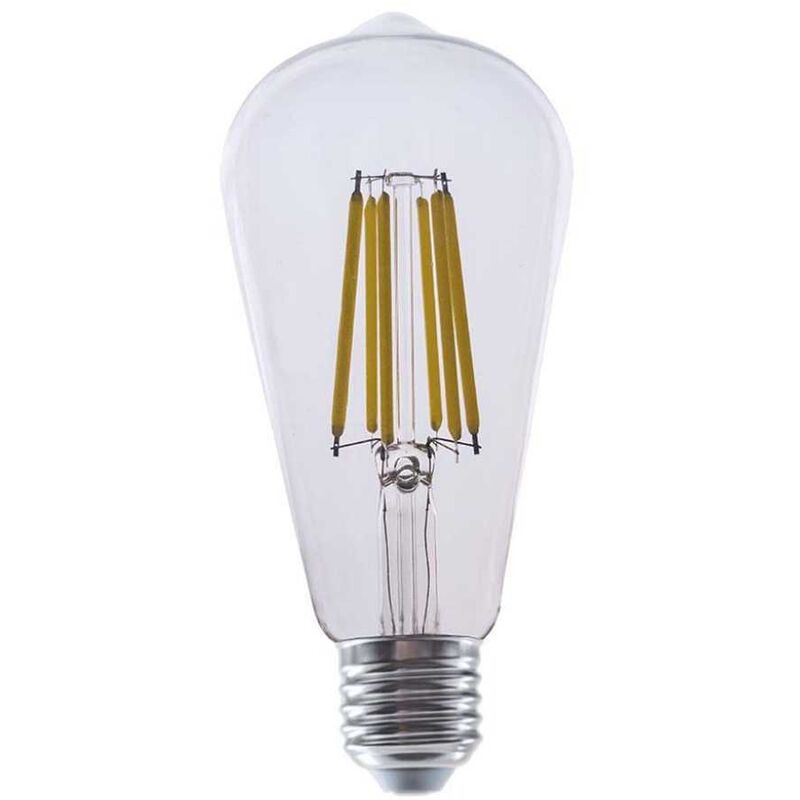 foto del prodotto vt 2364 lampadina led 4w e27 3000k lampada filamento forma st64 vintage vetro trasparente sku 2996 v tac