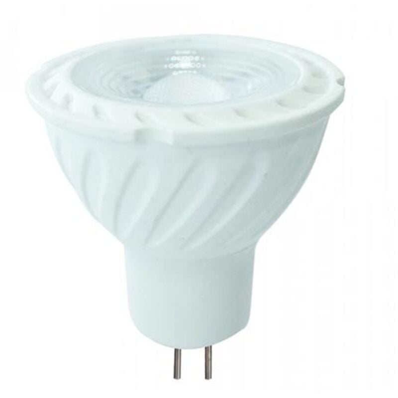 foto del prodotto vt-267 v-tac pro faretto led chip samsung gu5.3 (mr16) 6w 12v 38° bianco caldo