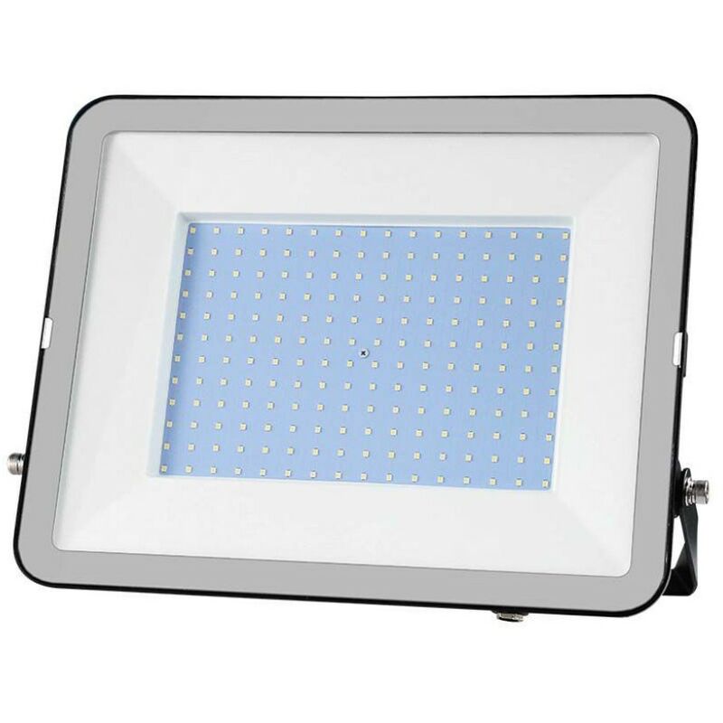 foto del prodotto vt 44206 faro led 200w faretto smd ip65 chip samsung colore nero bianco freddo