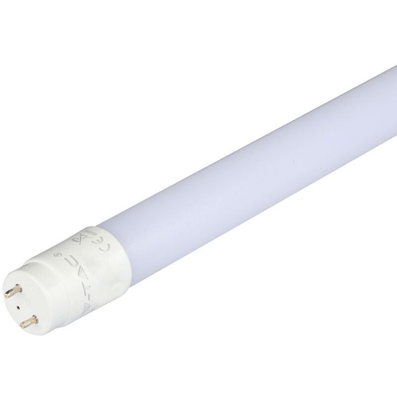 foto del prodotto vt 6072 tubo led t8 9w g13 60cm in nanoplastica non rotabile bianco freddo 6400k v tac