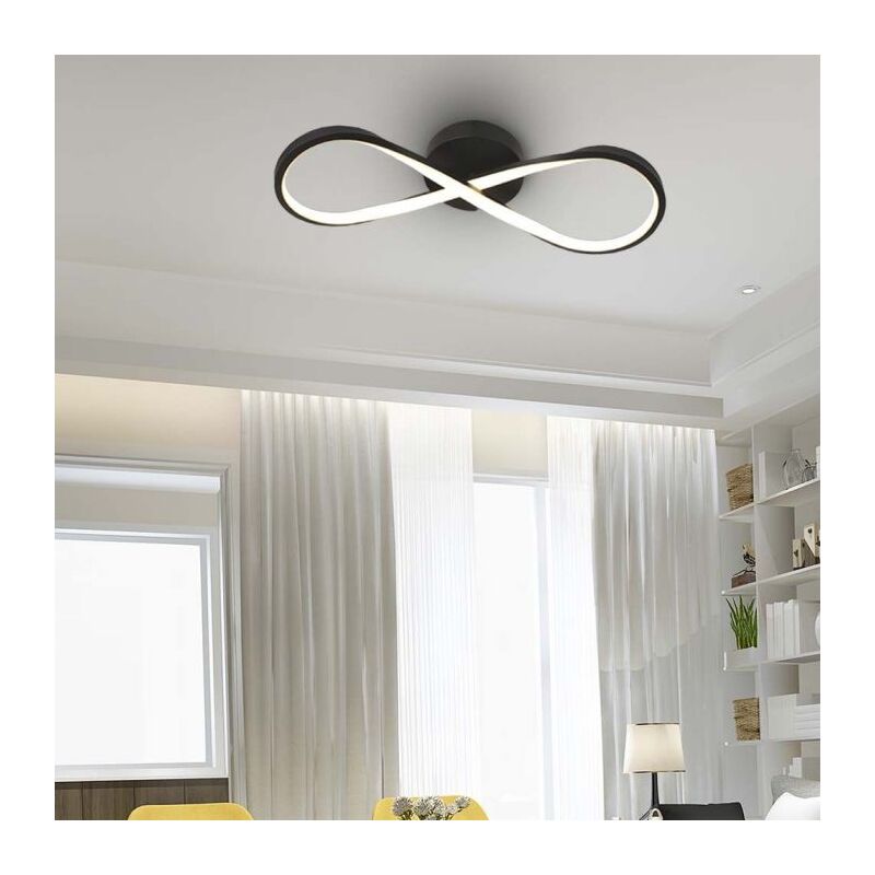 foto del prodotto vt 7789 lampadario led da soffitto forma infinito 525mm 24w 3000k design moderno sku 7002 v tac