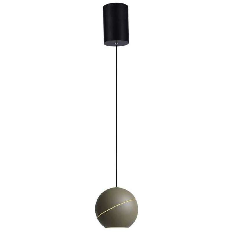 foto del prodotto vt 7796 lampadario led 8.5w a sospensione forma campana in metallo champagne gold 12cm regolabile 3000k sku 8000 v tac