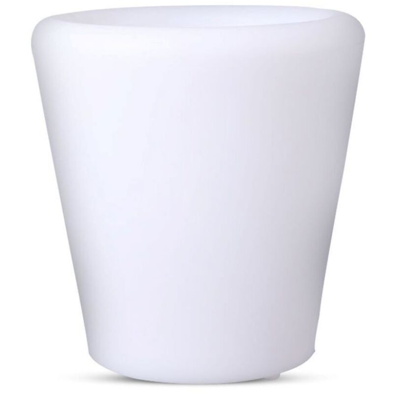 foto del prodotto vt 7805 lampada led da terra a forma di vaso light multicolor rgb batteria ricaricabile ip54 con telecomando sku 40181 v tac