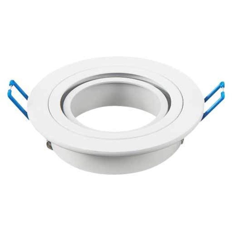 foto del prodotto vt-782rd portafaretto orientabile rotondo da incasso per lampadine gu10 e gu5.3 - sku 3599 - v-tac