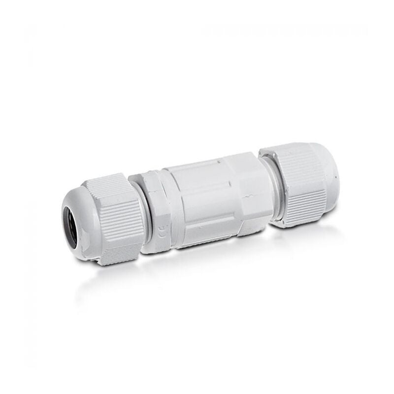 foto del prodotto vt 792 scatola di derivazione con 2 terminali interni plastica bianco ip65 sku 5896 v tac
