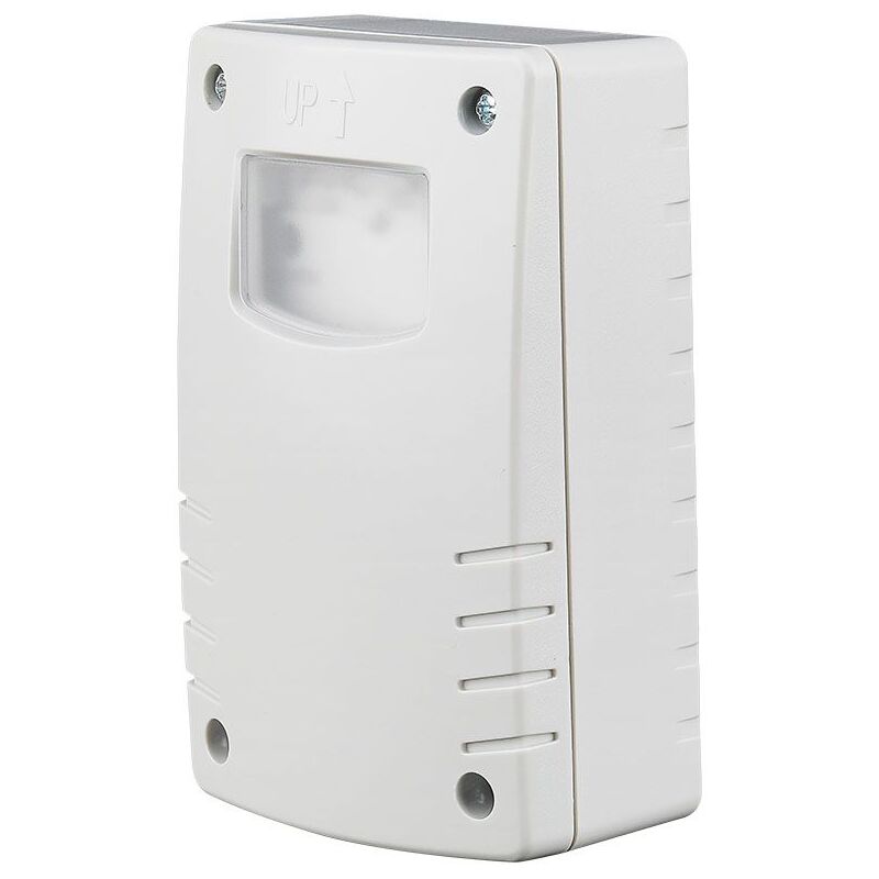 foto del prodotto vt 81007 interruttore fotocellula crepuscolare con programmazione e timer ip65 v tac