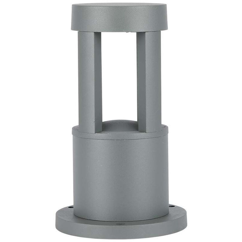 foto del prodotto vt 830 g lampada led da giardino paletto cob 10w corpo grigio h 25cm 6400k ip65 128321 v tac