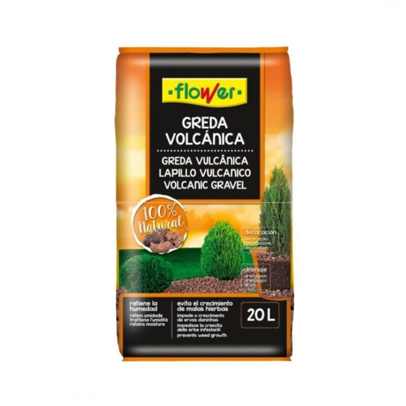 foto del prodotto vulcanic greden in stile fiori 12 18 per vasi e giardinieri, 20 litri