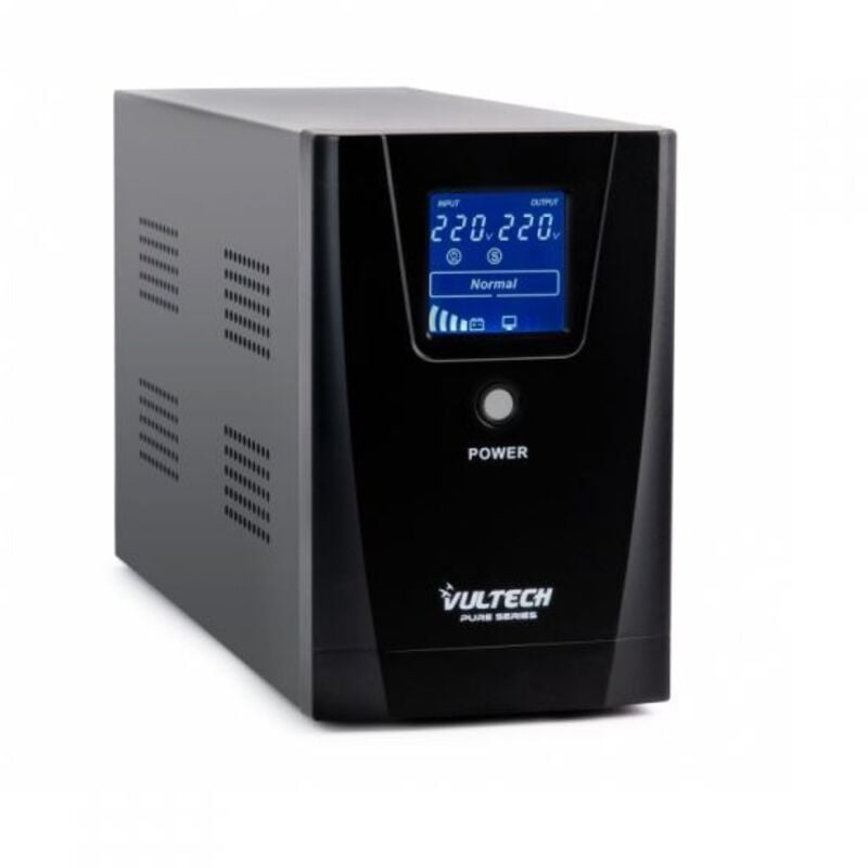 foto del prodotto vultech - gruppo di continuità ups pure line interactive 1000 va / 800w 2 prese schuko