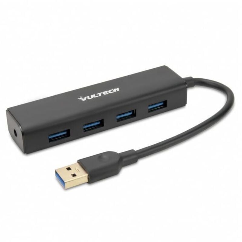 foto del prodotto vultech hub 4 porte usb 3.0 nero