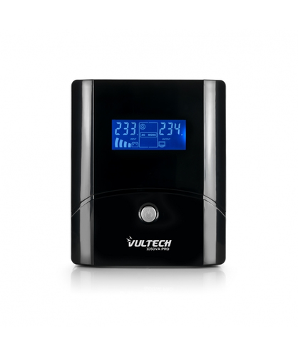 foto del prodotto vultech ups1050va pro gruppo di continuit ups a linea interattiva 1,05 kva 560 w 2 presa e ac